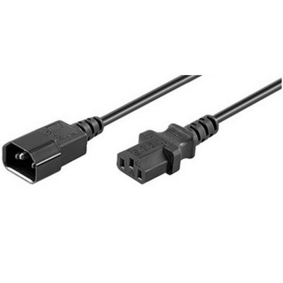 GOOBAY C&acirc;ble rallonge pour appareils IEC  39202 noir 3.50 m