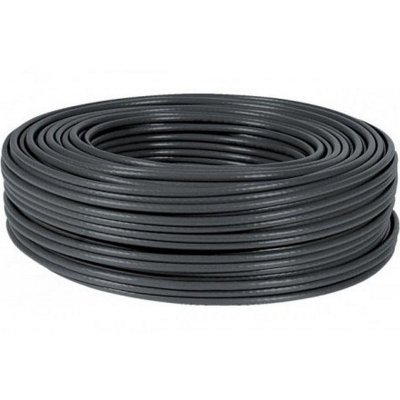 NANOCABLE C&acirc;ble R&eacute;seau Rigide UTP 6&egrave;me Cat&eacute;gorie 10.20.0502-EXT-BK 100 m Noir