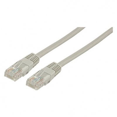 GOOBAY Cable R&eacute;seau RJ45 u/utp Cat5e 5,00m gris (68377) - 