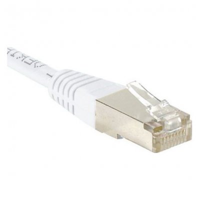 DEXLAN C&acirc;ble RJ45 CAT 5e ECO F/UTP - Blanc - (3m)