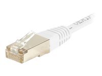 MANUTAN C&acirc;ble RJ45 CAT 5e ECO F/UTP - Blanc - (5m)