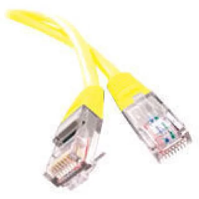 MCL SAMAR C&acirc;ble rj45 cat 6 blind{ - 2m - jaune