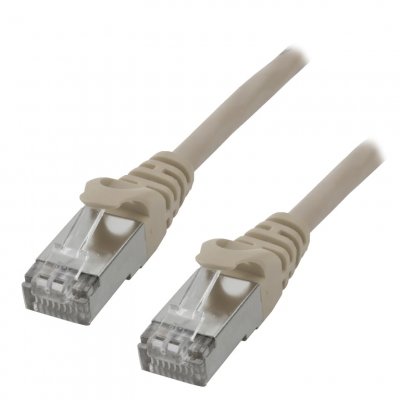 MCL C&acirc;ble rj45 cat 6 blind{ - 5m - gris