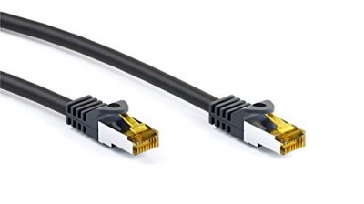 GOOBAY Cable RJ45 Cat 7 S/FTP (noir) - 20 m