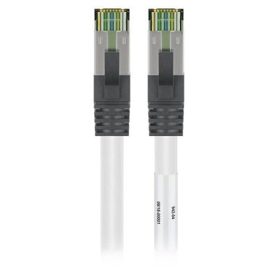 GOOBAY Cable RJ45 Cat 8.1 S/FTP (blanc) - 2 m