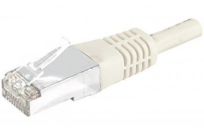DEXLAN C&acirc;ble RJ45 CAT6 S/FTP - Gris - (5,00m)