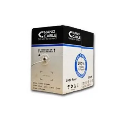 NANOCABLE C&acirc;ble RJ45 Cat&eacute;gorie 6 FTP Rigide 10.20.0904 305 m