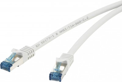RENKFORCE C&acirc;ble RJ45  Cat.6A - 0,25 m - Gris