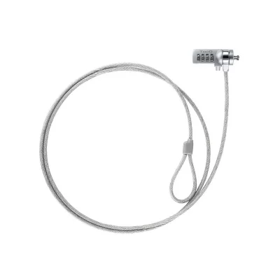 TOOQ Cable seguridad  combinacion 1.5m