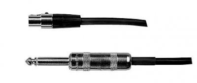 SHURE C&acirc;ble Tiny QG - jack 6,35 WA302 - &eacute;metteur ceinture