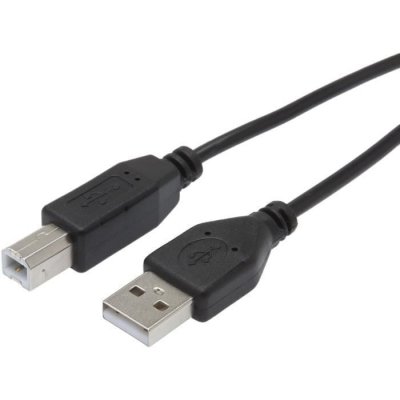 APM C&acirc;ble USB 2.0 m&acirc;le &agrave; m&acirc;le (USB A/USB B) -  - 1.8 m - Noir