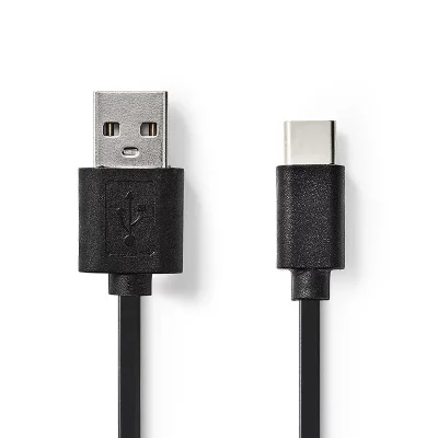 NEDIS C&acirc;ble usb 2.0 type-c m&acirc;le - a m&acirc;le 3,0 m noir CCGP60600BK30