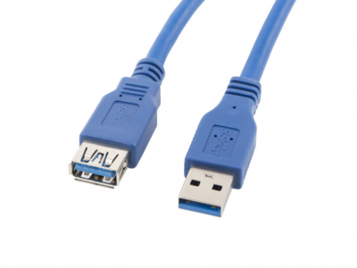 LANBERG C&acirc;ble usb 3.0 a vers usb a  ca-us3e-10cc-0018-b (1,8 m)