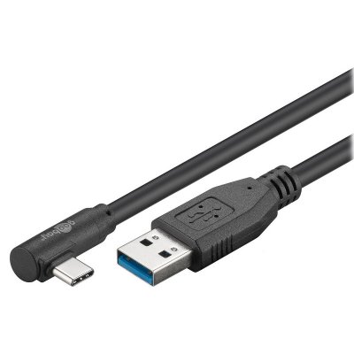 WENTRONIC C&acirc;ble USB 3.0 vers USB type C coud&eacute; - 50 cm