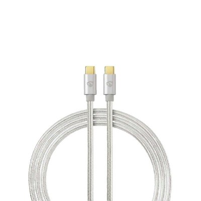 NEDIS C&acirc;ble usb 3.1 (gen1) type-c m&acirc;le - type-c m&acirc;le 1,0 m aluminium CCTB64700AL10