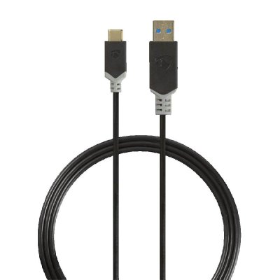 NEDIS C&acirc;ble usb 3.1 type-c m&acirc;le - a m&acirc;le 1,0 m anthracite CCBW61600AT10