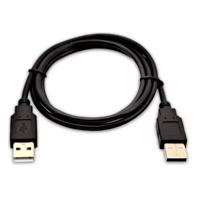 V7 Cable usb a male noir 2m USB2AA-02M-1E