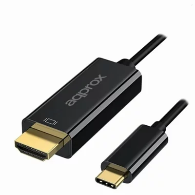APPROX C&acirc;ble usb c vers hdmi ! Appc52 noir ultra hd 4k