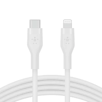 BELKIN C&acirc;ble USB-C vers Lightning 3 m Blanc -  Boost Charge