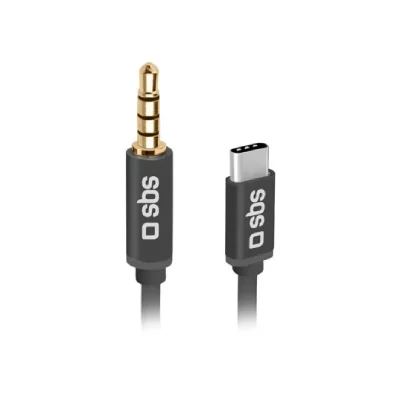 SBS C&acirc;ble USB C&acirc;ble adaptateur audio USB-C - Jack 3,5 mm