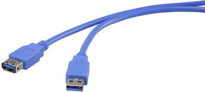 RENKFORCE C&acirc;ble Usb  3.2 Gen1 1,80 M Bleu Cuivre