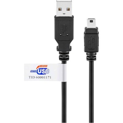 WENTRONIC C&acirc;ble USB Une prise USB Mini B prise