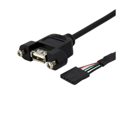 STARTECH.COM C&acirc;ble USB USB A vers adaptateur carte m&egrave;re - F/F - 30 cm - Startech