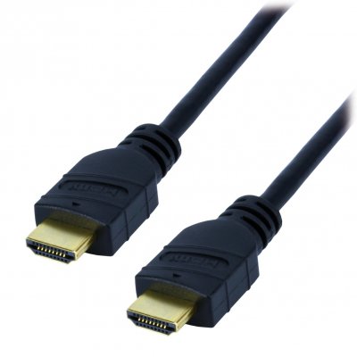 MCL Cable vid&eacute;o C&acirc;ble HDMI haute vitesse avec Ethernet m&acirc;le / m&acirc;le - 1m