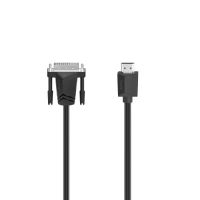 HAMA C&acirc;ble vid&eacute;o, fiche DVI sur fiche HDMI, Ultra-HD 4K, 3,00 m - Neuf