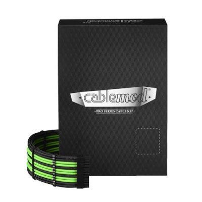 CABLEMOD  PRO ModMesh C-Series RMi & RMx Cable Kit - Noir / LIGHT Vert