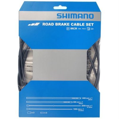 SHIMANO C&acirc;bles de frein de route  (avec c&acirc;ble interne PTFE) - Grey