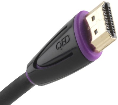 QED C&acirc;bles HDMI  Profile eFlex HDMI Noir (1 m) 