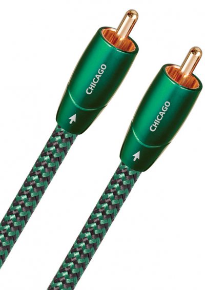 AUDIOQUEST C&acirc;bles st&eacute;r&eacute;o RCA  Chicago RCA (2 x 0,75 m) 