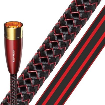 AUDIOQUEST C&acirc;bles sym&eacute;triques XLR  Red River XLR (2 x 0,75 m) 