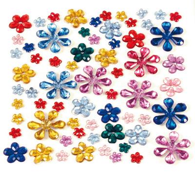 GENERIQUE Cabochon Fleur Assorti - Sachet De 200