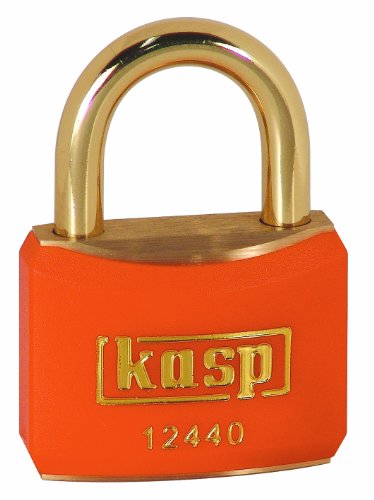 KASP Cadenas 40 mm avec serrure &agrave; cl&eacute;  K12440ORAD or-jaune