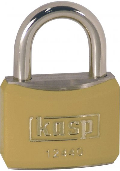 KASP Cadenas 40 mm avec serrure &agrave; cl&eacute;  K12440YELD or-jaune