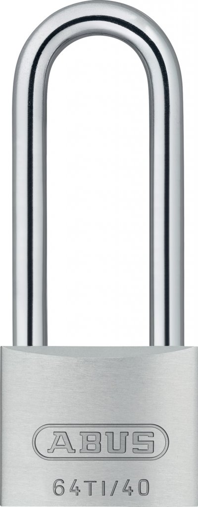 ABUS Cadenas 64 Titalium  - 50 x 77 x 17 mm - entrouvrant - 64TI/50 KA