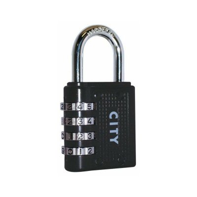 ISEO CAVERS Cadenas &agrave; 4 chiffres City 41 mm - IS&Eacute;O
