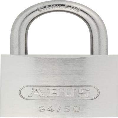 ABUS Cadenas &agrave; cl&eacute; laiton vari&eacute; - anse inox 24,5 mm - 84IB/50 B/DFNLI 