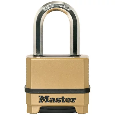 MASTER LOCK Cadenas &agrave; combinaison zinc, l.51 mm - 