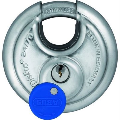ABUS Cadenas  FRANCE - Diskus en 70 mm circulaire acier - 32124