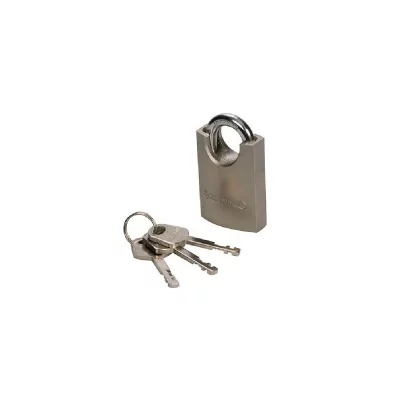 GENERIQUE Cadenas en acier &agrave; anse prot&eacute;g&eacute;e 70 mm - 260329 - Silverline