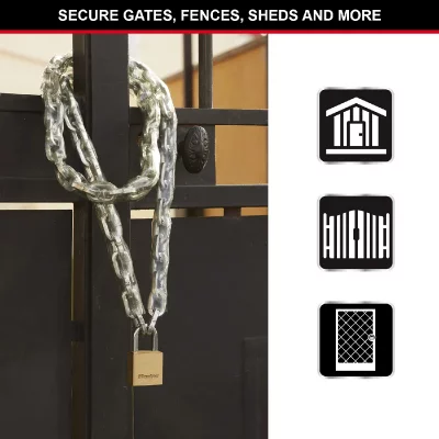 MASTER LOCK Cadenas en laiton massif &agrave; 5 tiges 575EURD - 