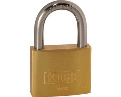 KASP Cadenas  K12050SD or-jaune avec serrure &agrave; cl&eacute;