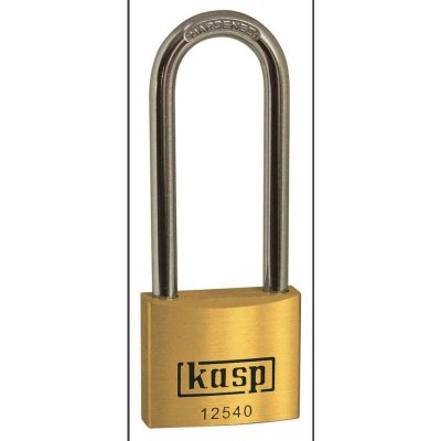 KASP Cadenas  K12540L63 or-jaune avec serrure &agrave; cl&eacute;