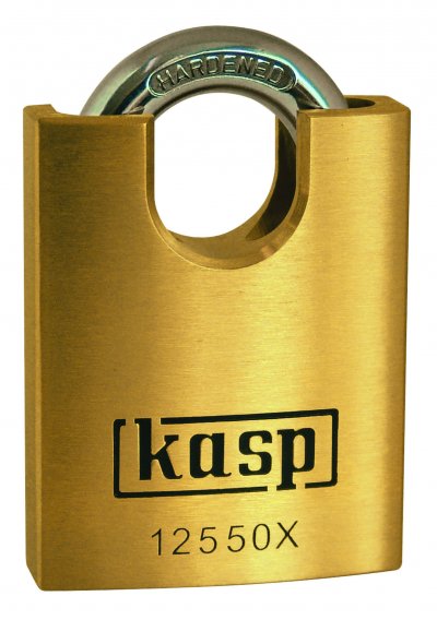 KASP Cadenas  K12540XD or-jaune avec serrure &agrave; cl&eacute; 