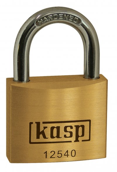 KASP Cadenas  K12560A3 or-jaune avec serrure &agrave; cl&eacute;