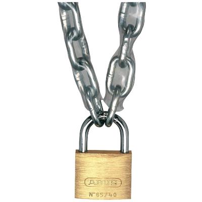 ABUS Cadenas laiton massif s&eacute;rie 65  - Anse 14 mm - Longueur 25 mm
