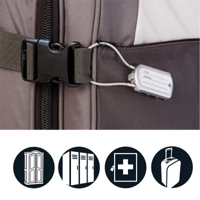 MASTER LOCK Cadenas porte-adresse &agrave; combinaison de 30mm - 